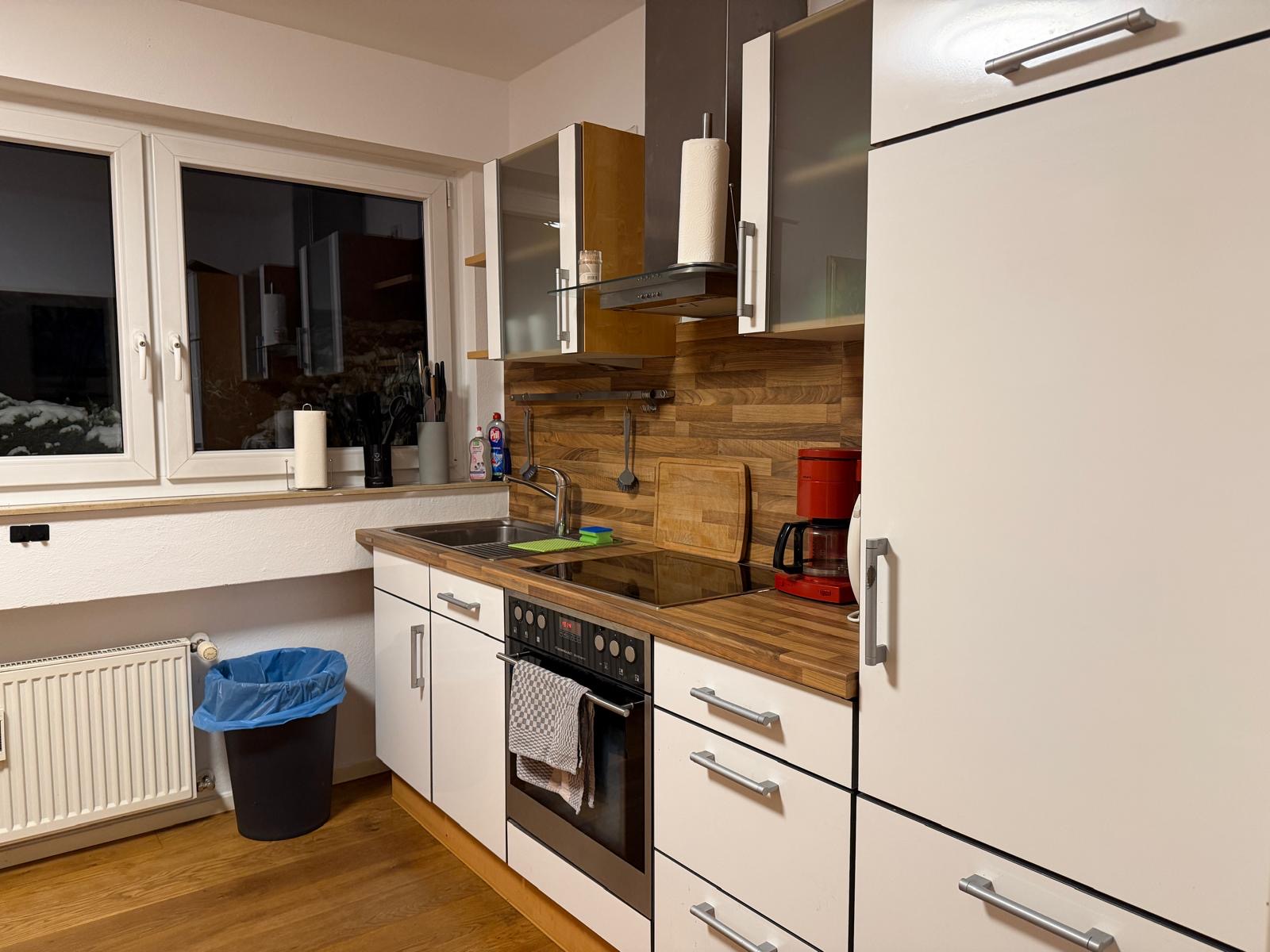 Küchenzeile Ferienwohnung Monteure NRW